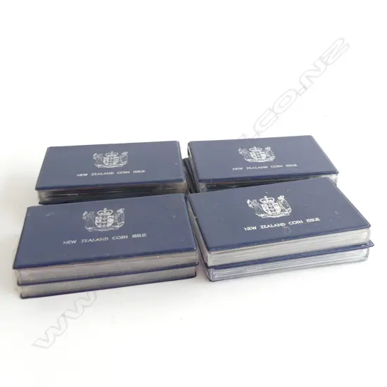 8 NZ PROOF COIN ISSUES; ALL 1973