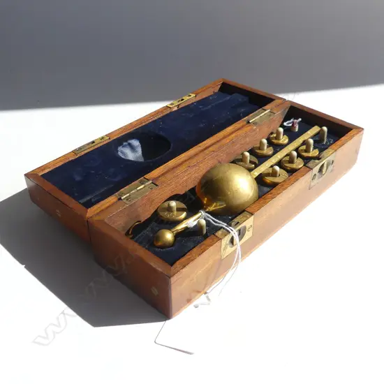 DRING & FAGE HYDROMETER, CASED