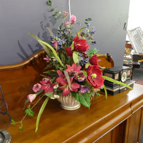 LGE FAUX FLORAL BOUQUET H.750mm