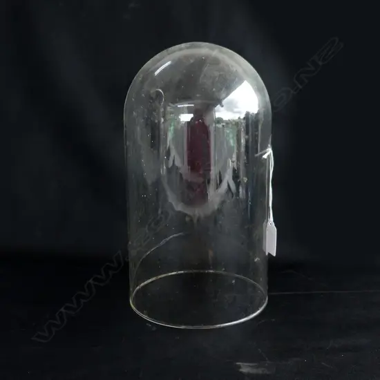 GLASS DISPLAY DOME H. 260 DIA 142MM A/F