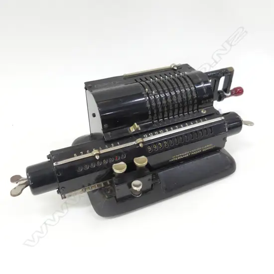 VINTAGE ORIGINAL ODHNER PINWHEEL CALCULATOR