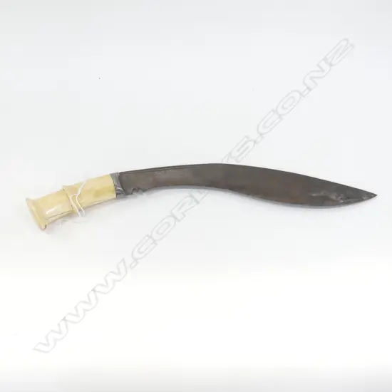KUKRI KNIFE & WOODEN SCABBARD (AF) L.370mm