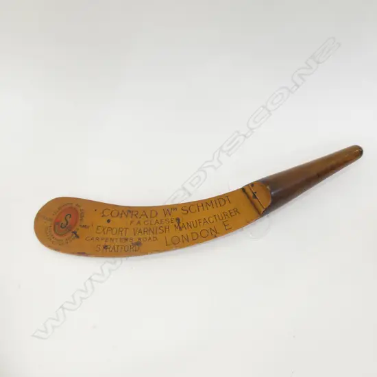 OLD ADVERTISING TREEN PAOER KNIFE  L 310MM