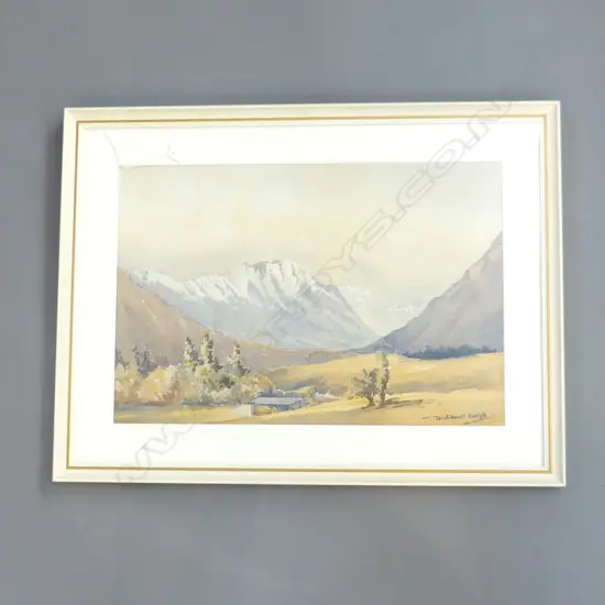 BIRTCHNELL DELPH 1901-96 MOUNTAIN LANDSCAPE W/C 305x455mm