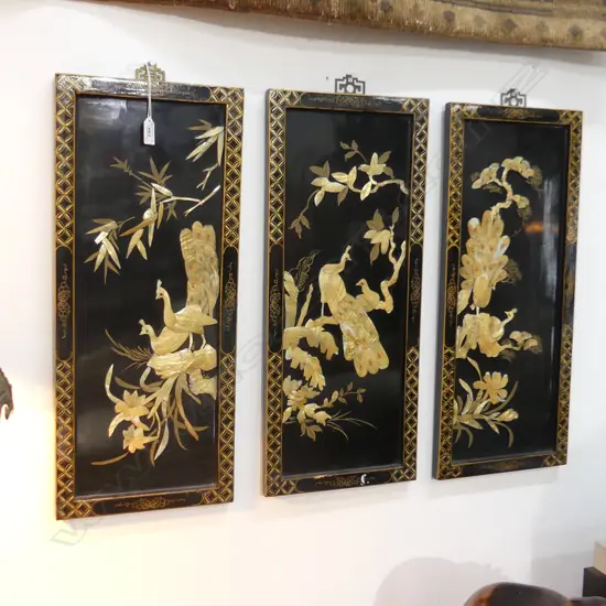 3 CHINESE PANELS 600x255mm