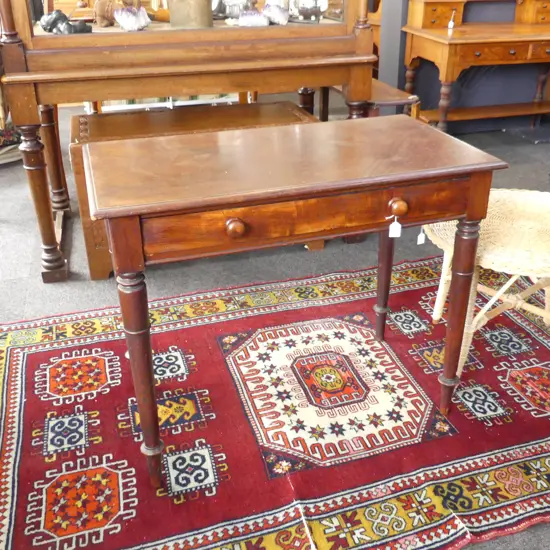 WOODEN HALL TABLE L 940MM