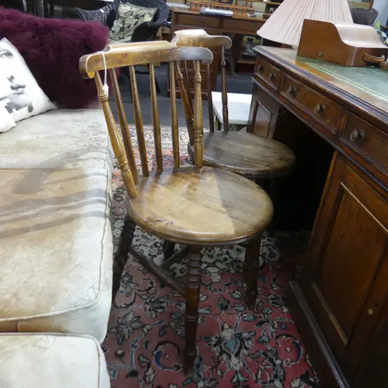 PR COLONIAL WOODEN CHAIRS