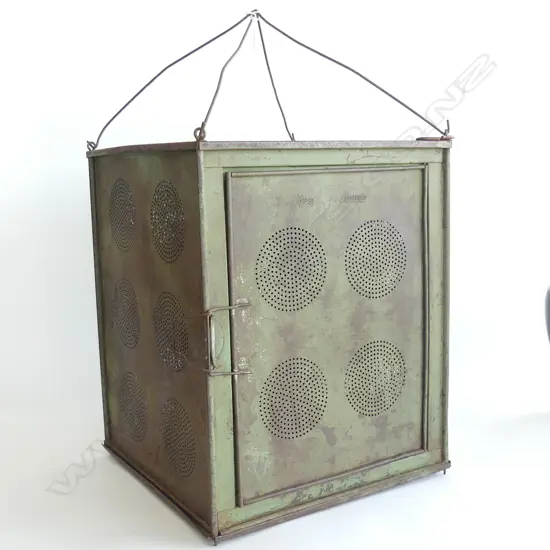 KANDE AUSTRALIAN COLONIAL METAL FOOD SAFE H.410mm