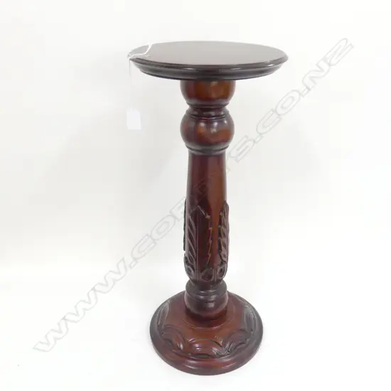 CARVED WOODEN STAND / PLINTH H.600mm