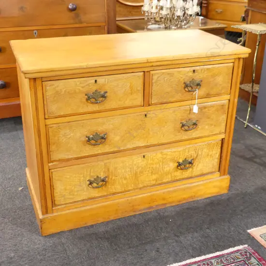 EARLY 20thC 4 DRAWER CHEST