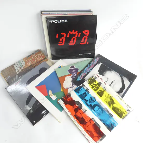 LP RECORD COLLECTION INCLUDES JONI MITCHELL/ELTON JOHN/SPANDAU BALLET/POLICE ETC