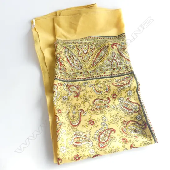 MENS PAISLEY 100% WOOL SCARF