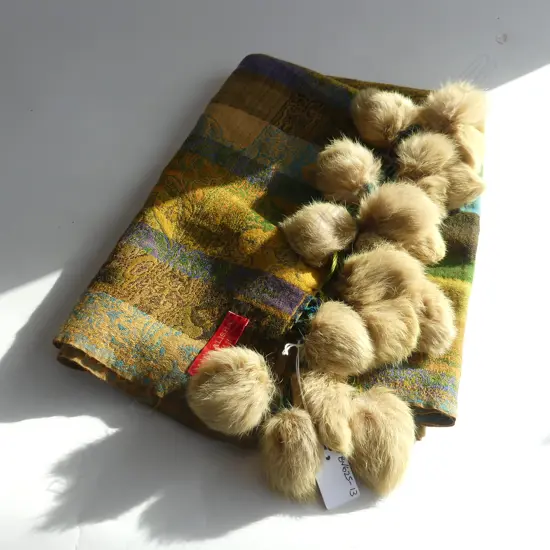 MALA ALISHA 100% PURL WOOD SCARF 