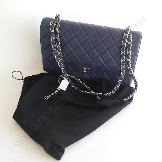 BLUE CHANEL HANDBAG IN DUST COVER COPY L300MM