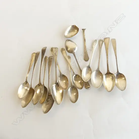 BAG ASST STG SILVER TEASPOONS 199GMS