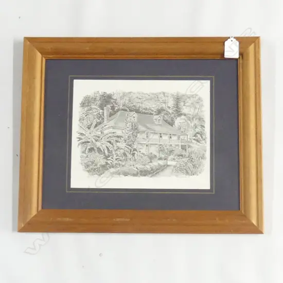 ARNOLD, Peter (NZ), Pompallier House, Lithoprint,150mm x 220mm