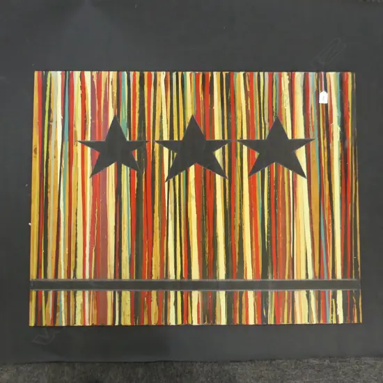 ARTIST UNKOWN ACYRLIC ON BOARD 770 X 970 MM