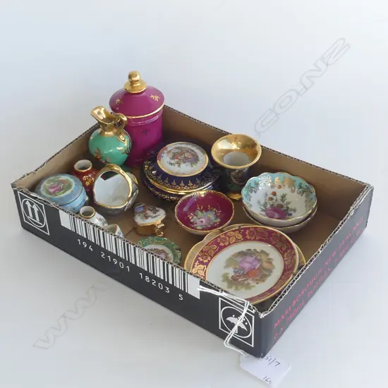16PC MINITURE LIMOGE CHINA
