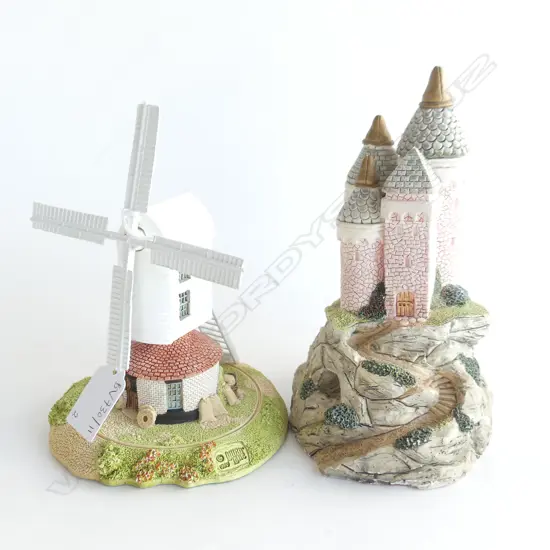 LILLIPUT LANE CHILTERN MILL & ILKLEY FINE ARTS ENCHANTED CASTLE H.175mm