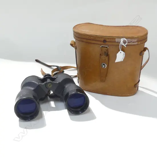 OLYMPIA 7 X 50 FIELD BINOCULARS IN CASE 