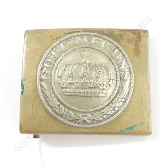 GERMAN MILITARY BELT BUCKLE (18752)