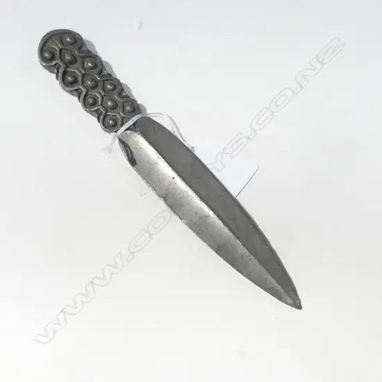 VINTAGE DAVID ANDERSON PEWTER DESIGNER LETTER OPENER