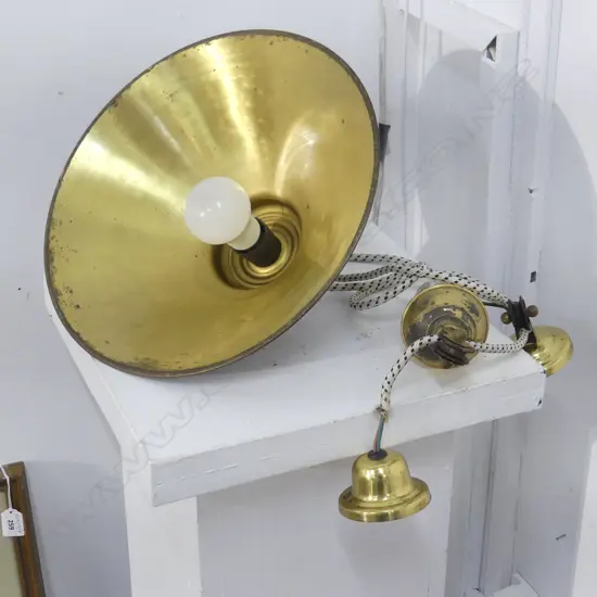 RISE & FALL LIGHT FITTING 335mm dia