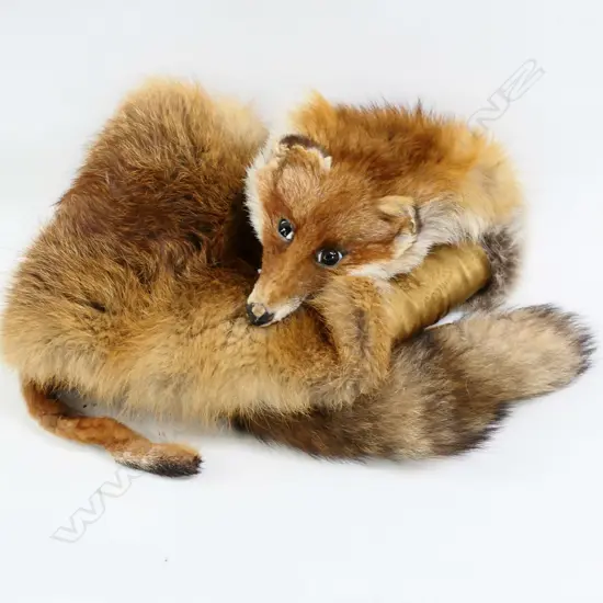 VINTAGE RED FOX STOLE