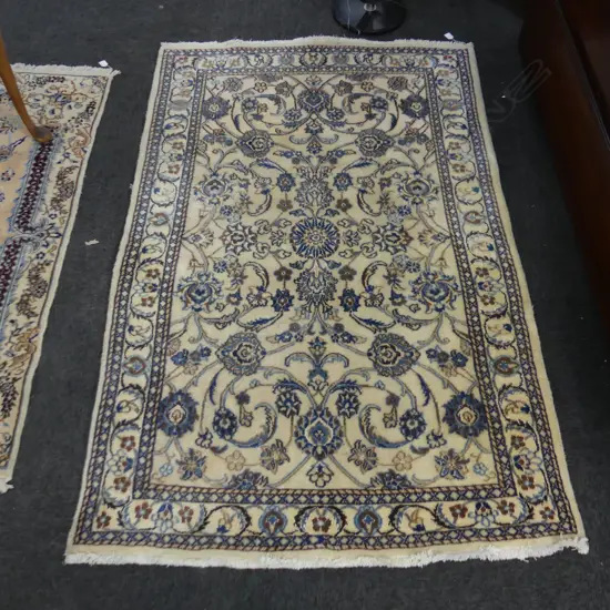 PALE MACHINE WOVEN RUG 1800x1200mm some wear