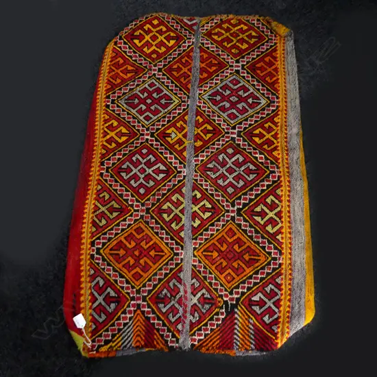 OLD TURKISH KELIM GRAIN BAG / CUSHION COVER 1130 X 690mm striped back