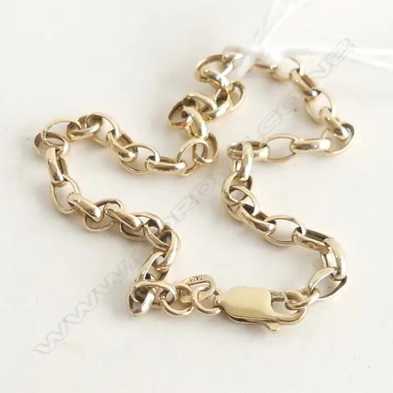 9CT GOLD BRACELET 1.8GMS