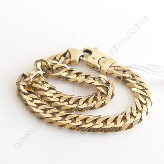 9CT GOLD BRACELET 18.3 GRAMS