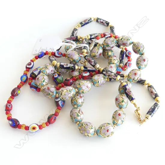 3 BEAD NECKLACES