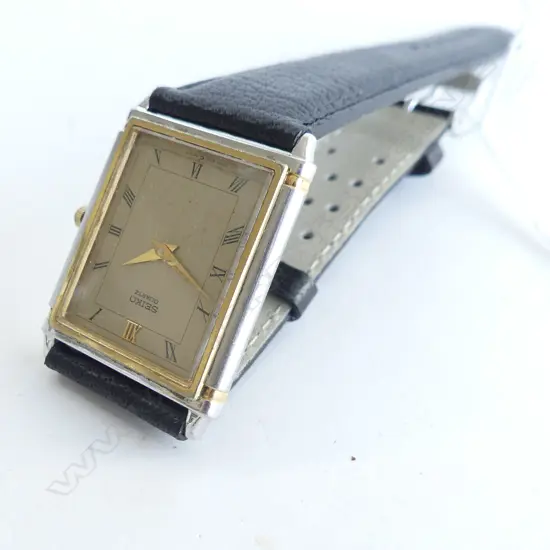 SEIKO QUARTZ DRESS WITH WITH NEW STRAP (WORKING)