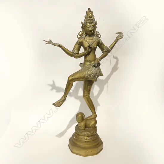 LGE BRASS ORIENTAL DANCER FIGURE H.610mm