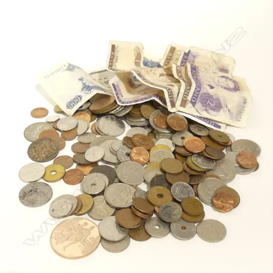 ASST. WORLD COINS & NOTES