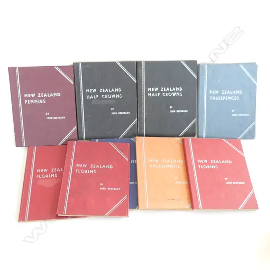 9 NZ COIN ALBUMS