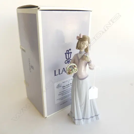 LLADRO 'INNOCENCE IN BLOOM' AS NEW w. BOX H.240mm