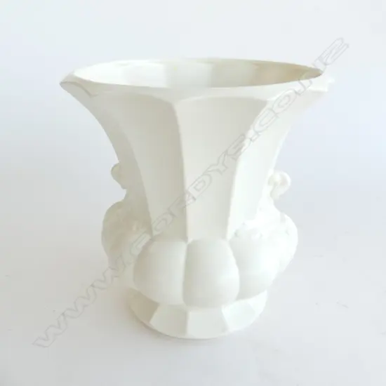 WHITE CROWN LYNN VASE #503 H.170mm