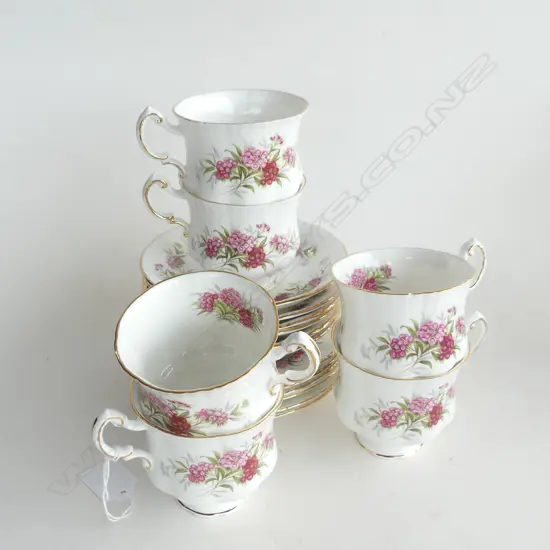 6 PARAGON CSPS ENGLISH FLOWERS PAT 1 CHIP