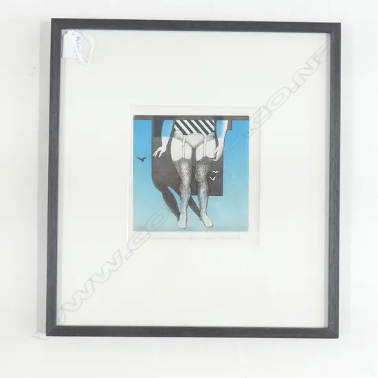 RUSSELL JACKSON 'HEY BIG SUSPENDER' ARTISTS PROOF 175x165mm