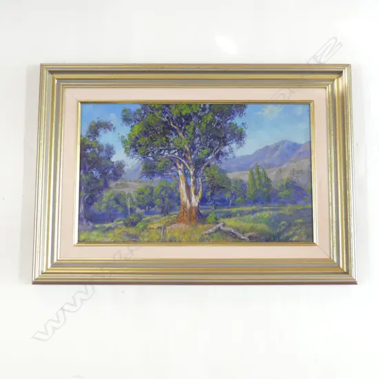 P. J. FRECKLINGTON LANDSCAPE OIL 295x490mm