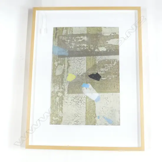 20thC JAPANESE PRINT 'WITHERING BLAST' BY SAGIWARA 590x400mm