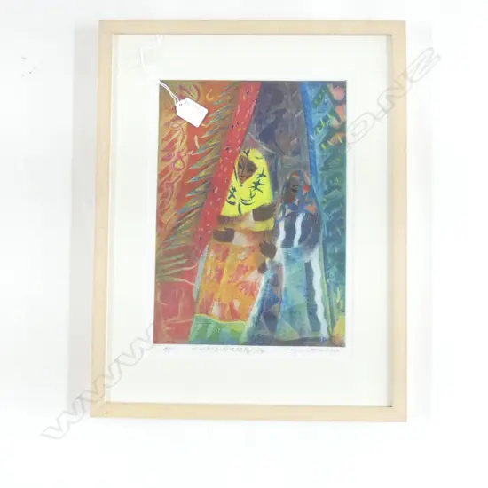 SIGNED MALAYSIAN PRINT ARTISTS PROOF 340x240mm