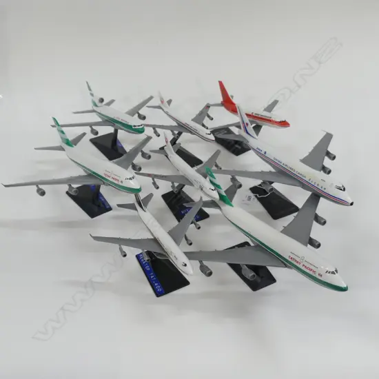 8 ASST. ORIENTAL AIR LINE PLANE MODELS