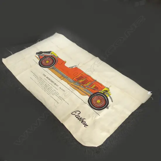 LGE 1928 MERCEDES-BENZ 36/220S PRINTED ON COTTON 1600 x 900mm