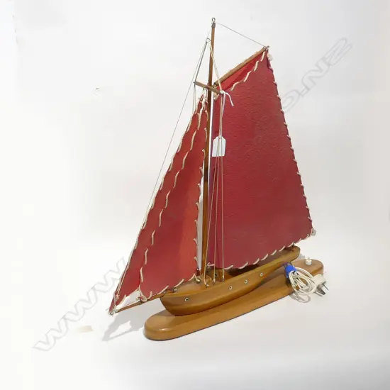 RETRO YACHT LAMP, WORKING,  580 x 580mm