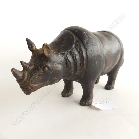 VINTAGE METAL RHINO L.225mm