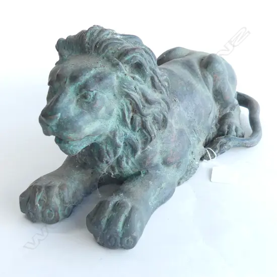 BRONZED LION L.350mm