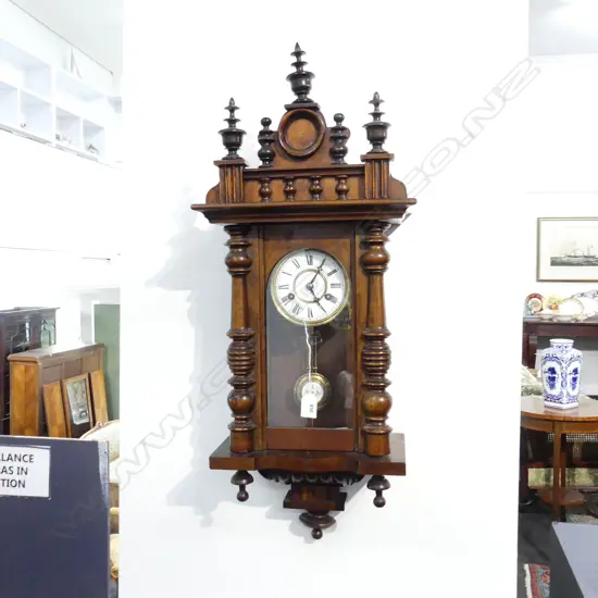 WOODEN WALL CLOCK H.800mm